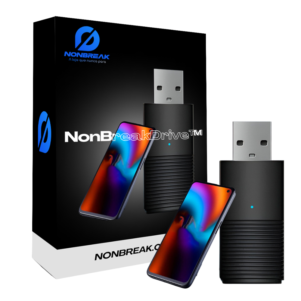 Adaptador Sem fio CarPlay/Android Auto para Multimídia - FastVimDrive2.0™ - [PROMOÇÃO LIMITADA]