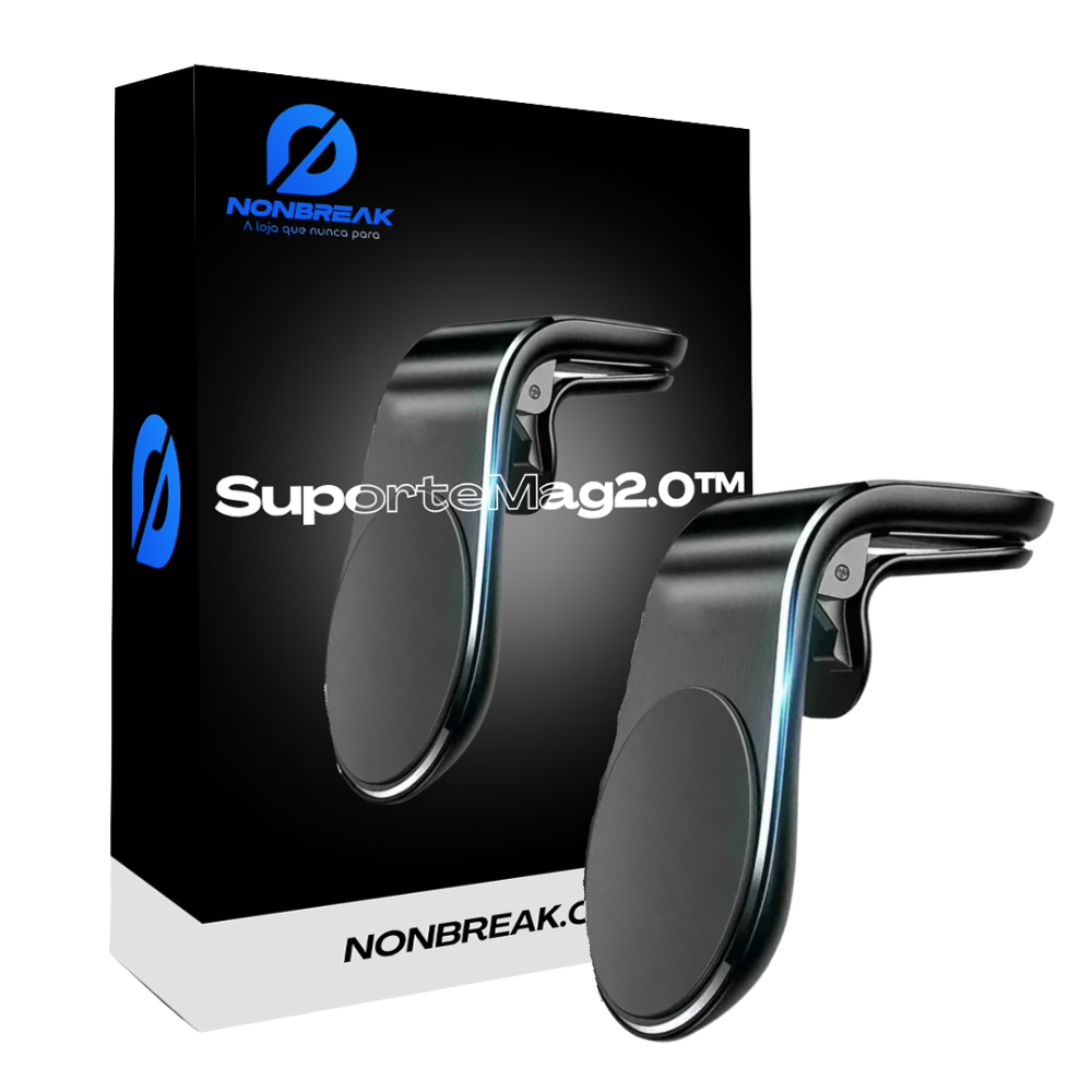 [COMPRE 1 LEVE 2] Nonbreak SuporteMag2.0™️ - Suporte magnético compacto para a ventilação de ar