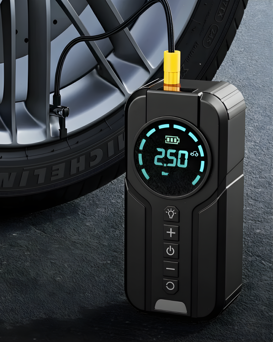 Bomba Elétrica de Encher Pneu - Nonbreak DriveGuard™ [ESTOQUE LIMITADO]