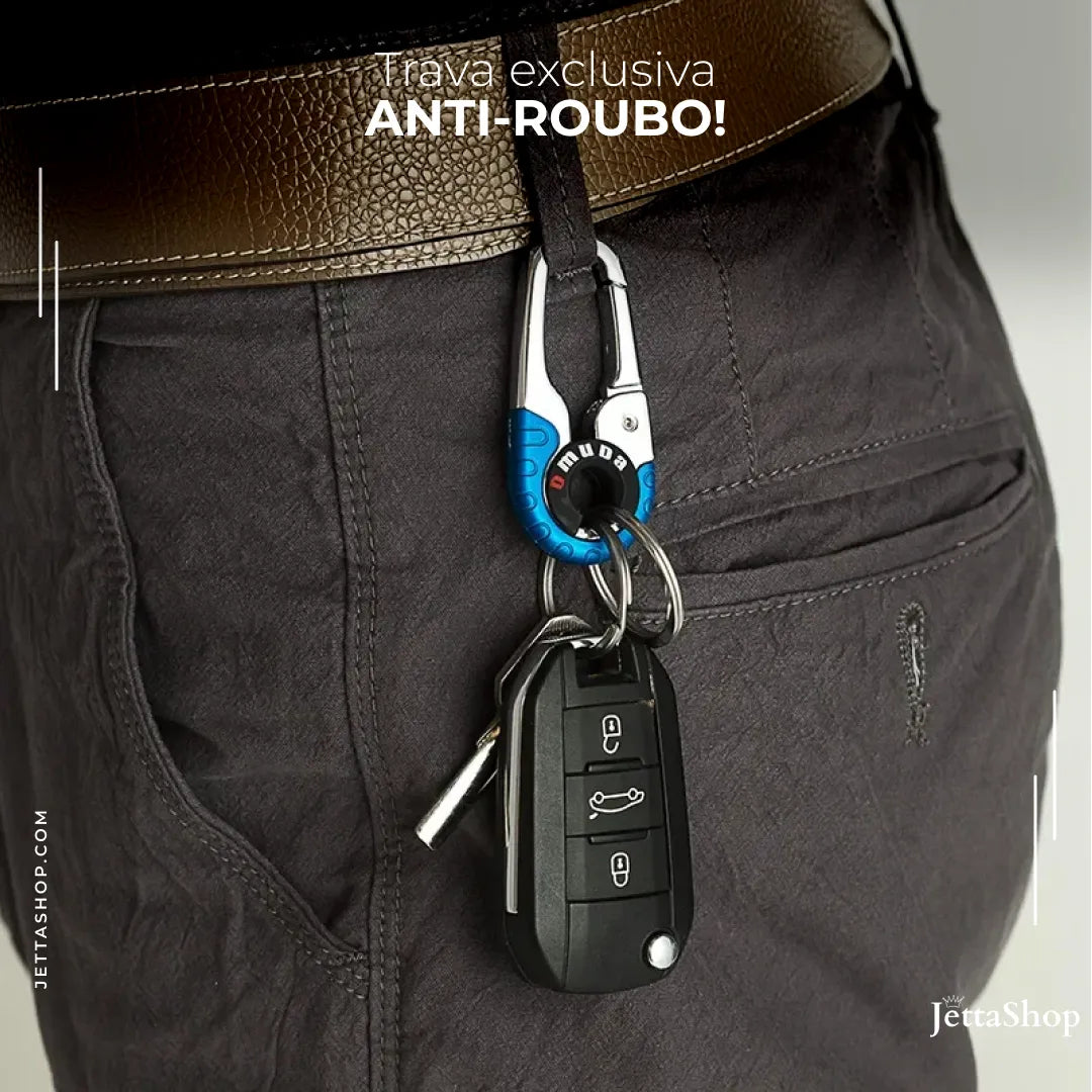 (PAGUE 1 LEVE 2) - Chaveiro em Metal Forjado para Carros - Nonbreak Key+™